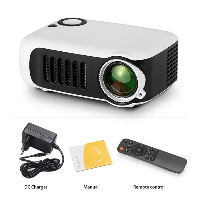 A2000 MINI Projector Home Cinema Theater Portable 3D LED