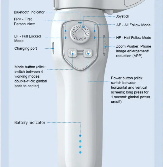 New Foldable Handheld Stabilizer